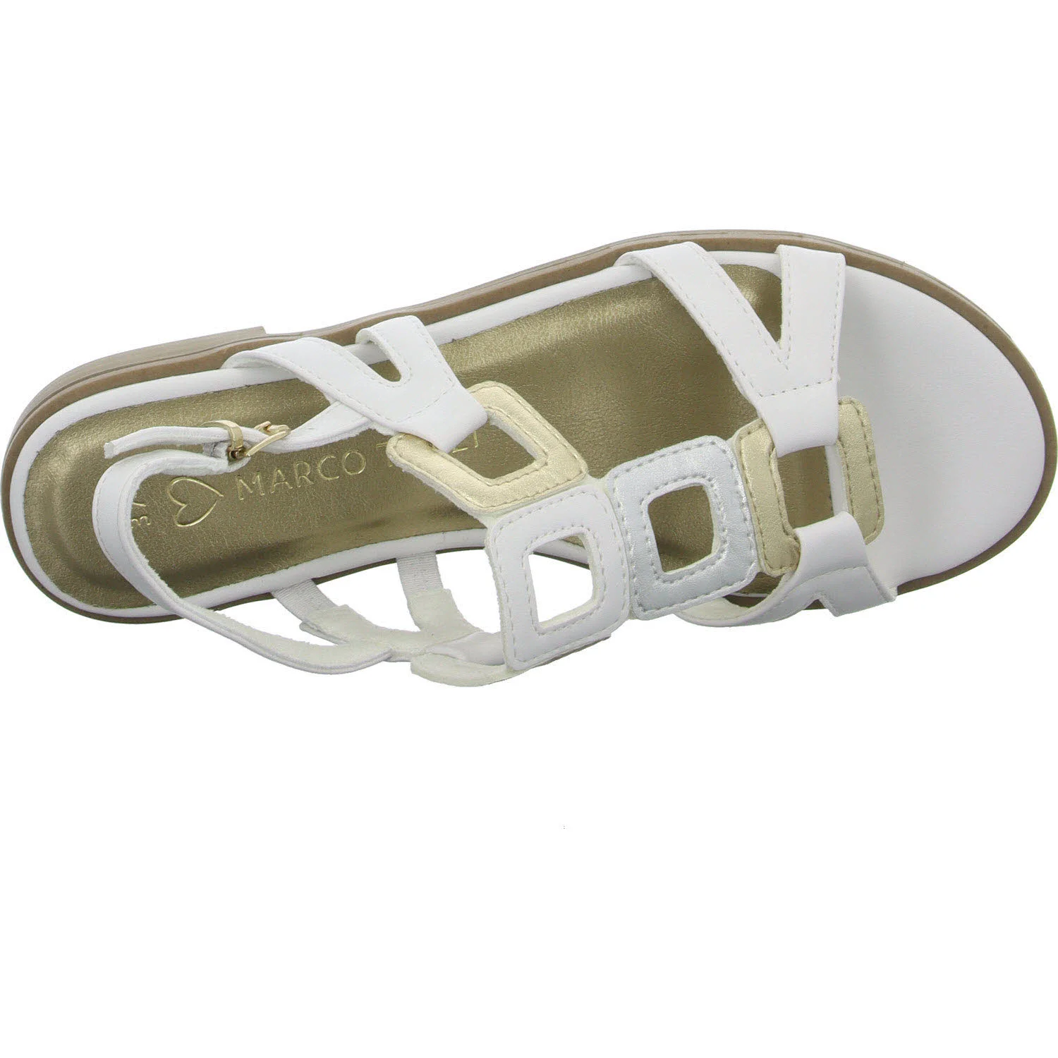 Element 8 von 8 (Bild) – Marco Tozzi Damen Sandalen 2-28145-44/197 2-28145-44 white comb normal
