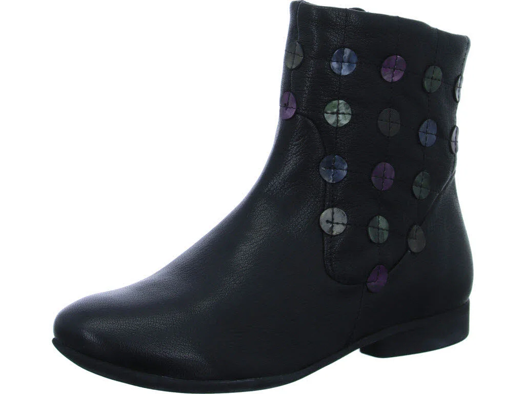 Element 1 von 8 (Bild) – Think Damen Stiefeletten 3-000992-0000 Guad 2 schwarz/ kombi F 1/2 (normal)