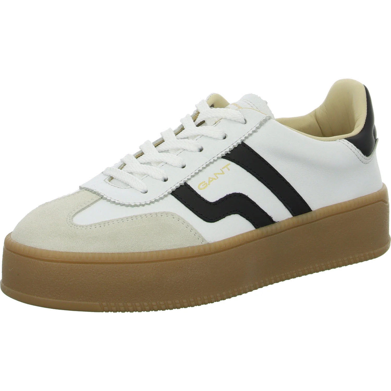 Element 2 von 8 (Bild) – Gant Damen Schnürschuhe 31531047/G020 Cuzmani white/black normal