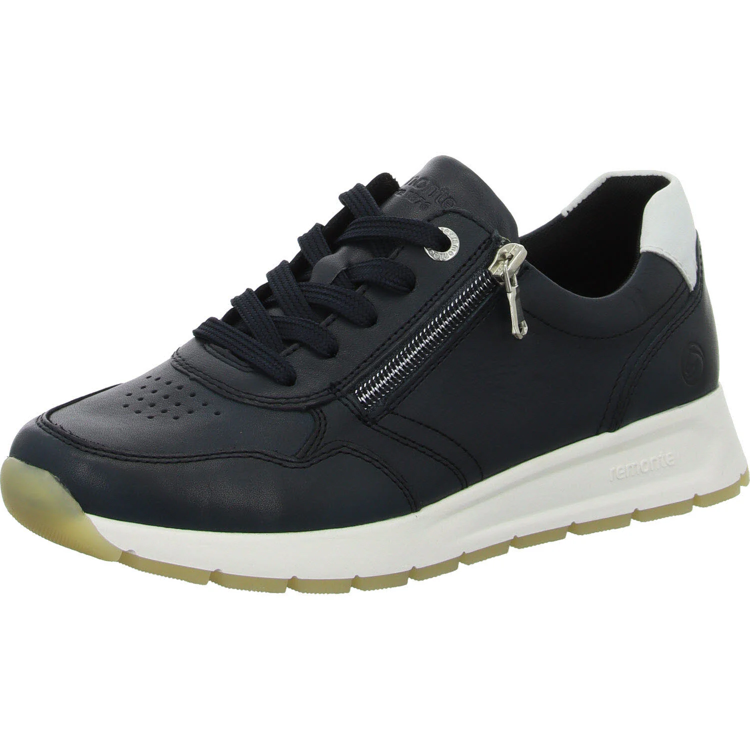 Element 2 von 8 (Bild) – Remonte Damen Schnürschuhe D2G01-14 D2G01 nightblue/weiss/night G (weit)
