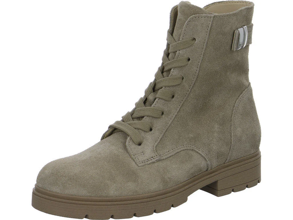 Gabor Damen Schnürstiefel 8007.02.003 8007.02 kiesel G (normal)