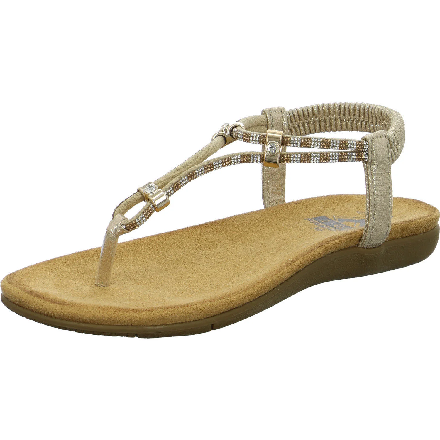 2go Fashion Damen Sandalen 8018845-699 8018845 gold normal
