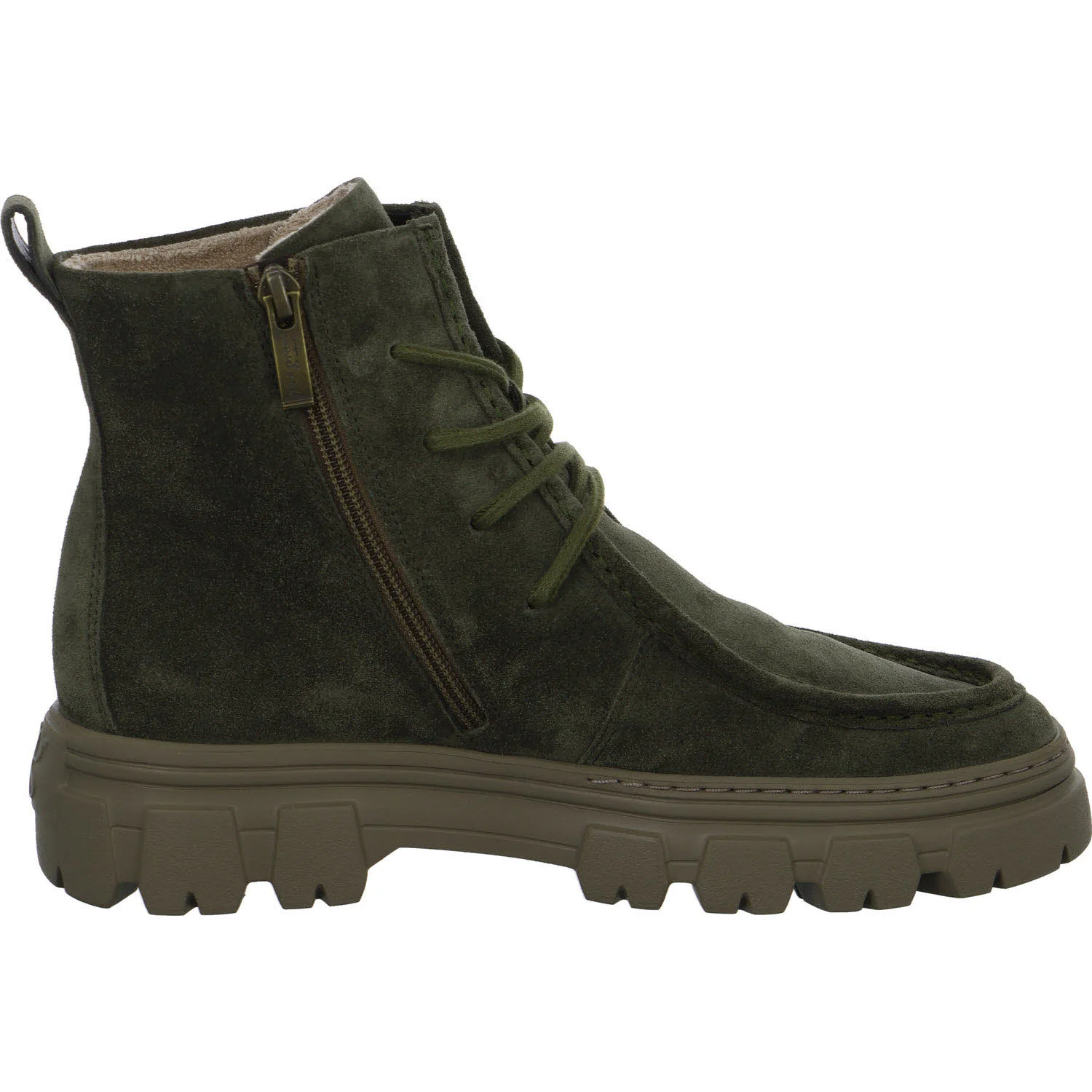 Paul Green Damen Schnürstiefel 5499-045 5499 olive normal