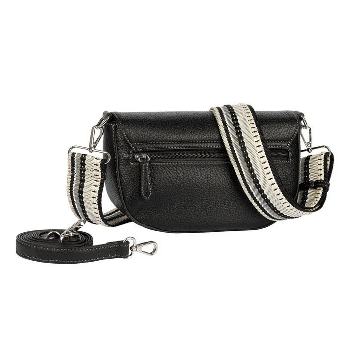 Gabor Handtaschen 012453 Linda Summer Saddle bag black