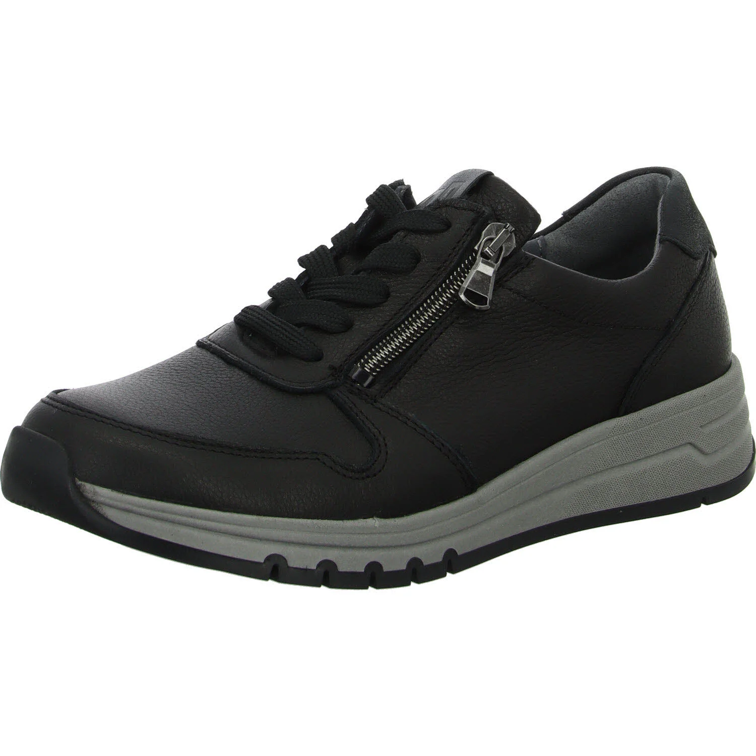 Element 2 von 8 (Bild) – Waldläufer Damen Schnürschuhe 957004-200/001 H-April schwarz H (weit)