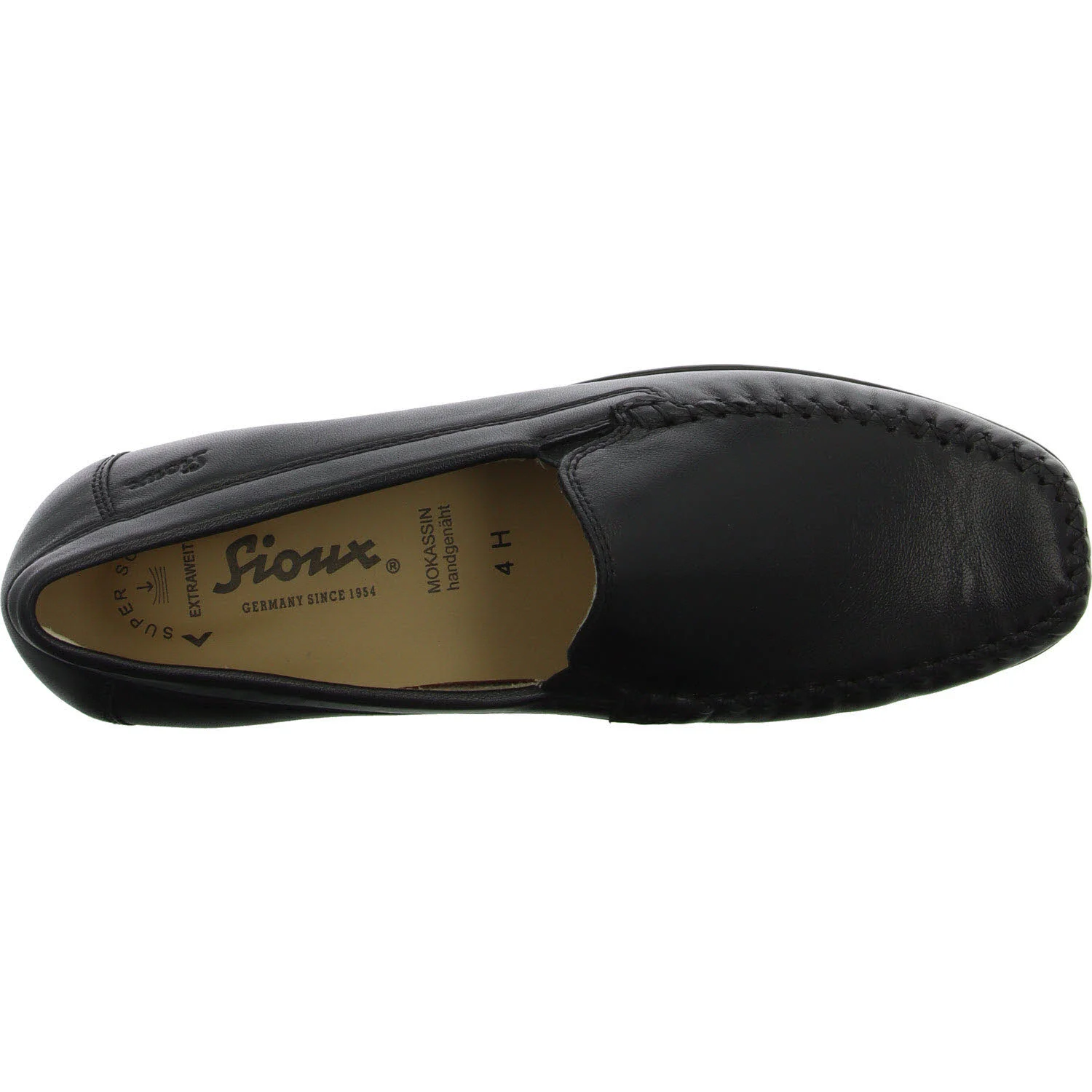 Sioux Damen Slipper 65285 Cortizia-705-H schwarz H (weit)