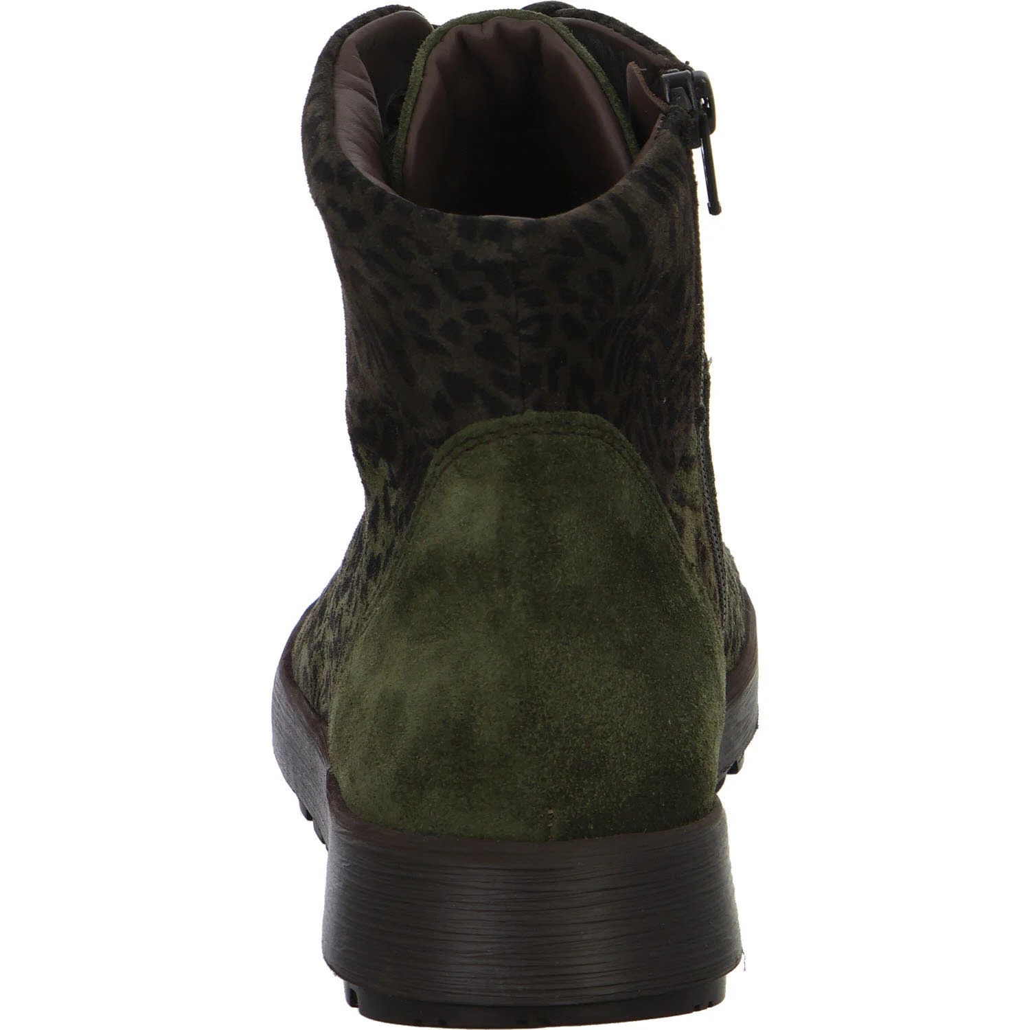 Think Damen Schnürstiefel 3-001429-7000 Comoda olive/kombi F 1/2 (normal)