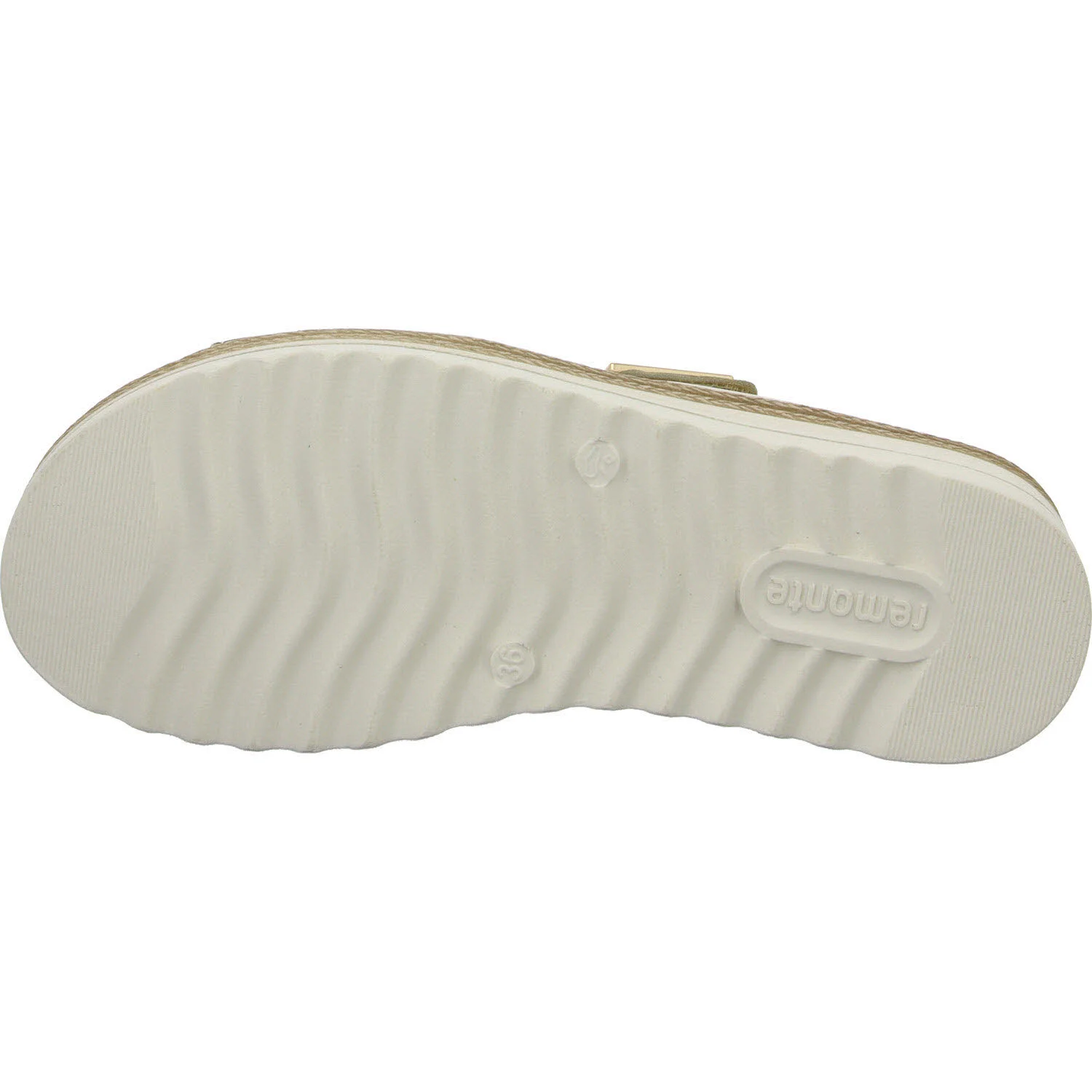 Element 5 von 8 (Bild) – Remonte Damen Sandalen D0Q59-60 D0Q59 beige-gold/porzellan F 1/2 (normal)