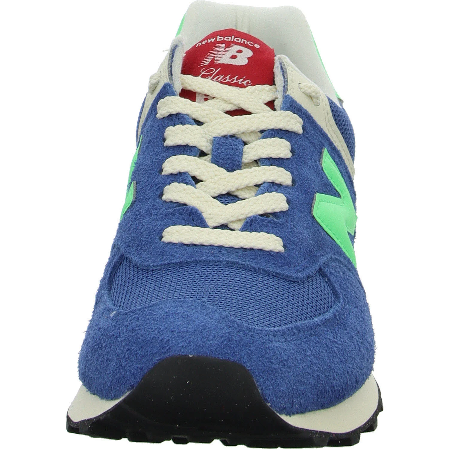 Element 3 von 8 (Bild) – New Balance Damen Schnürschuhe U574BSC Classic Running blue agate/lime leaf normal