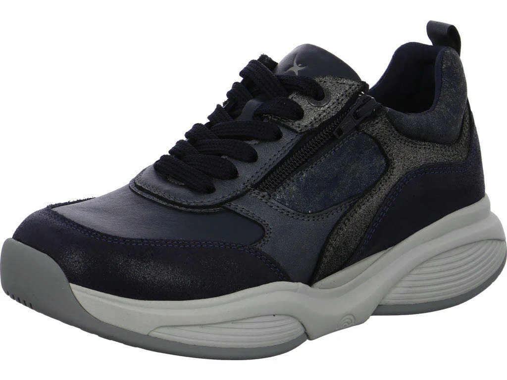 Xsensible Damen Schnürschuhe 32004.3/218-HX SWX19 navy combi HX (weit)