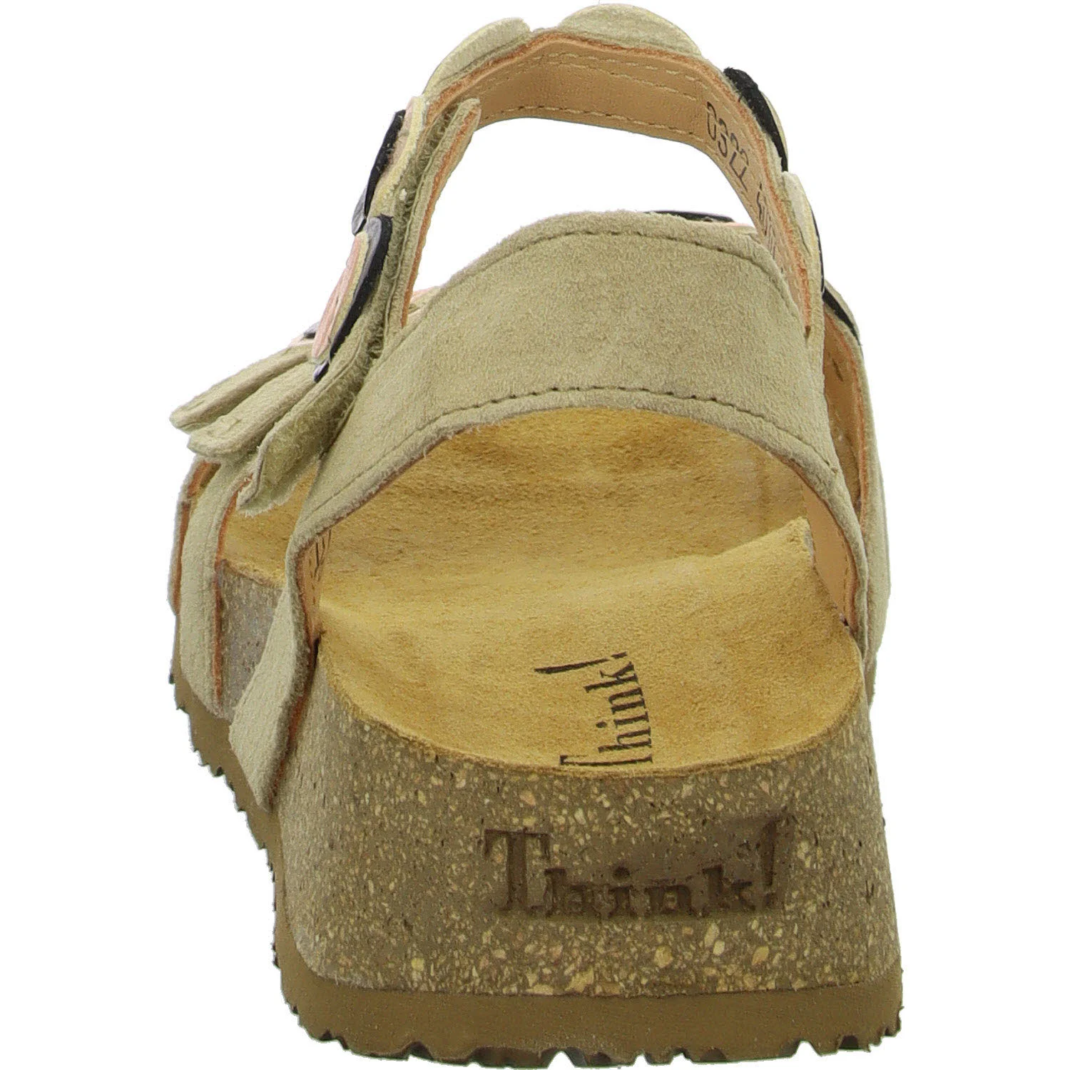 Think Damen Sandalen 3-000322-4010 Koak iced coffee/kombi F 1/2 (normal)