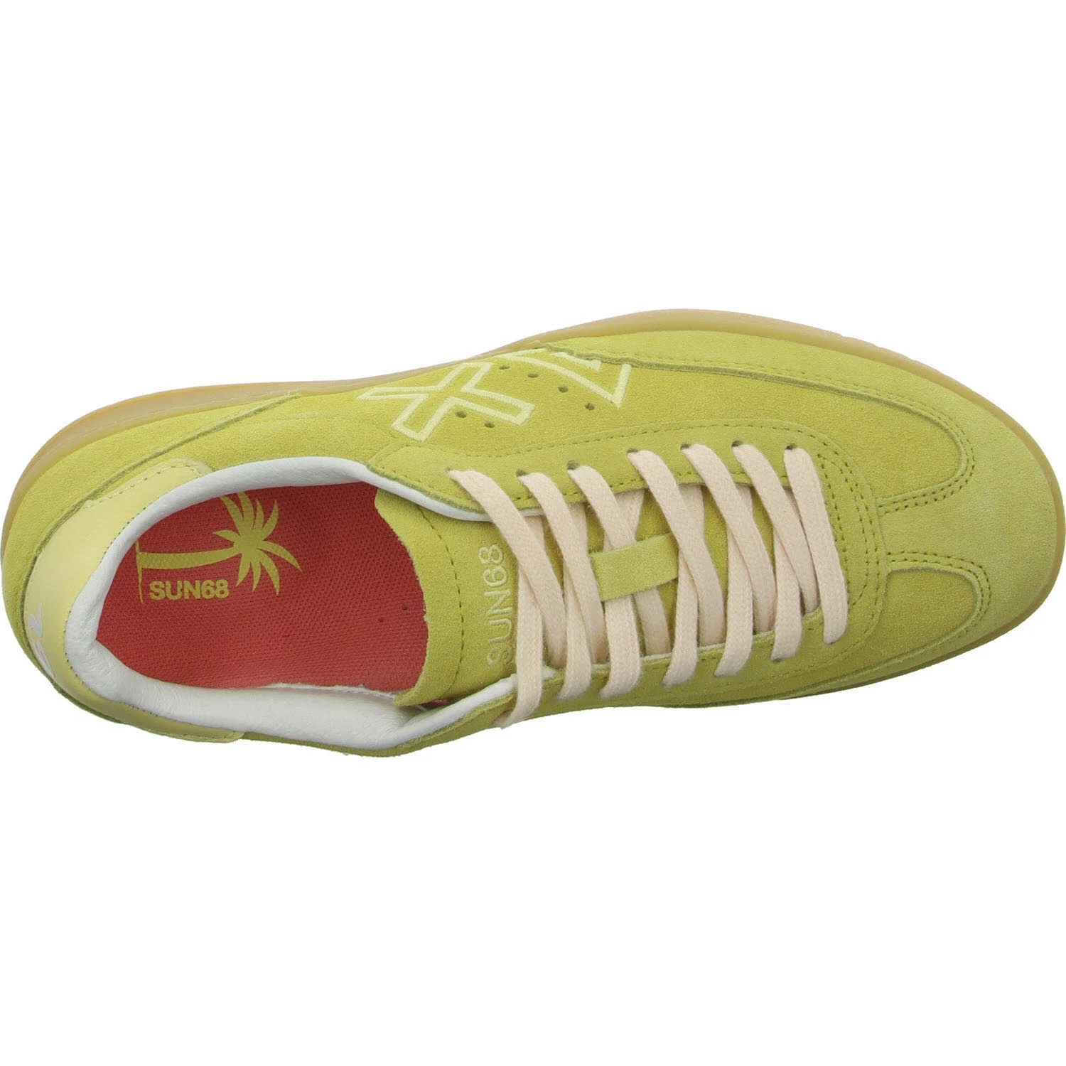 SUN68 Damen Schnürschuhe Z35229 32 CALIFORNIA SUN lemon normal