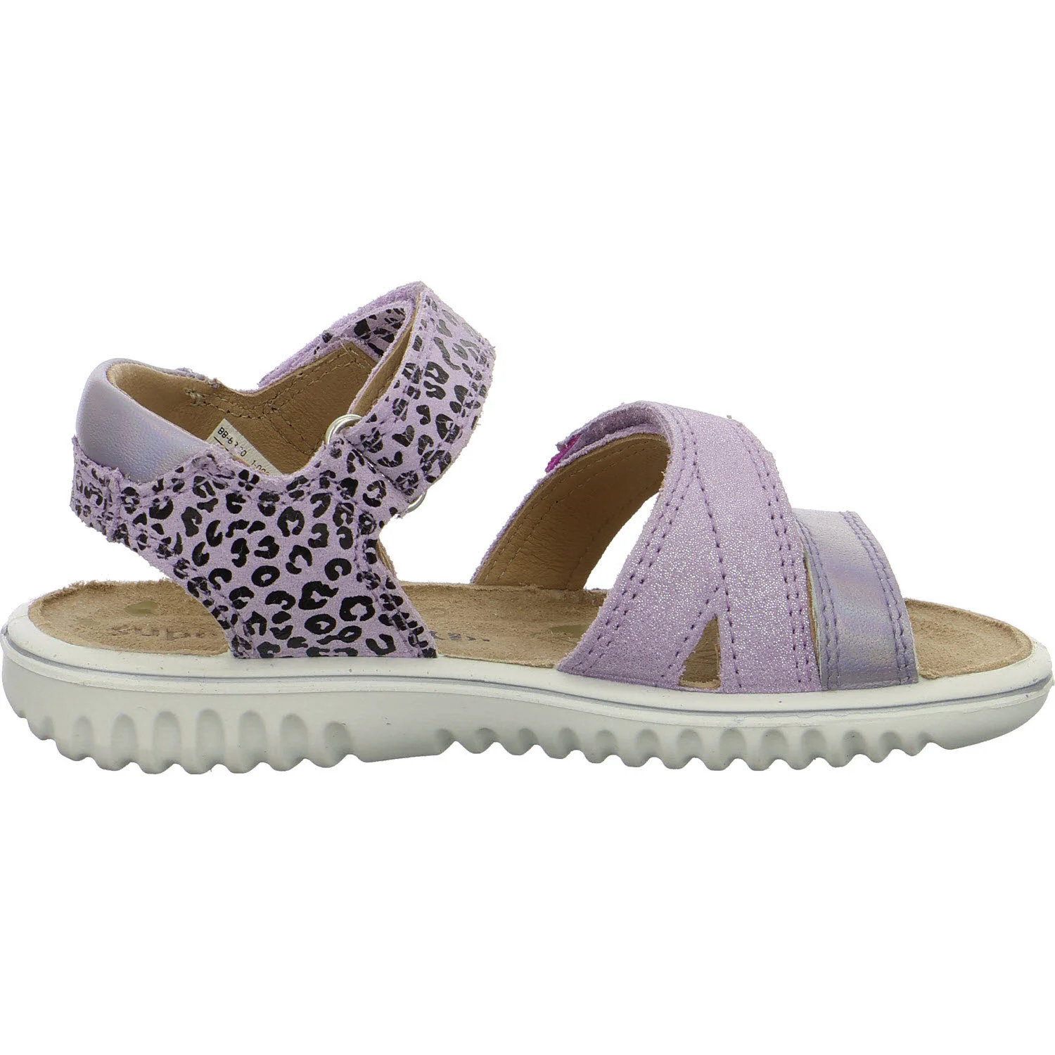 Superfit Kinder Sandalen 1-009014-8510 Sparkle lila WMS mittel