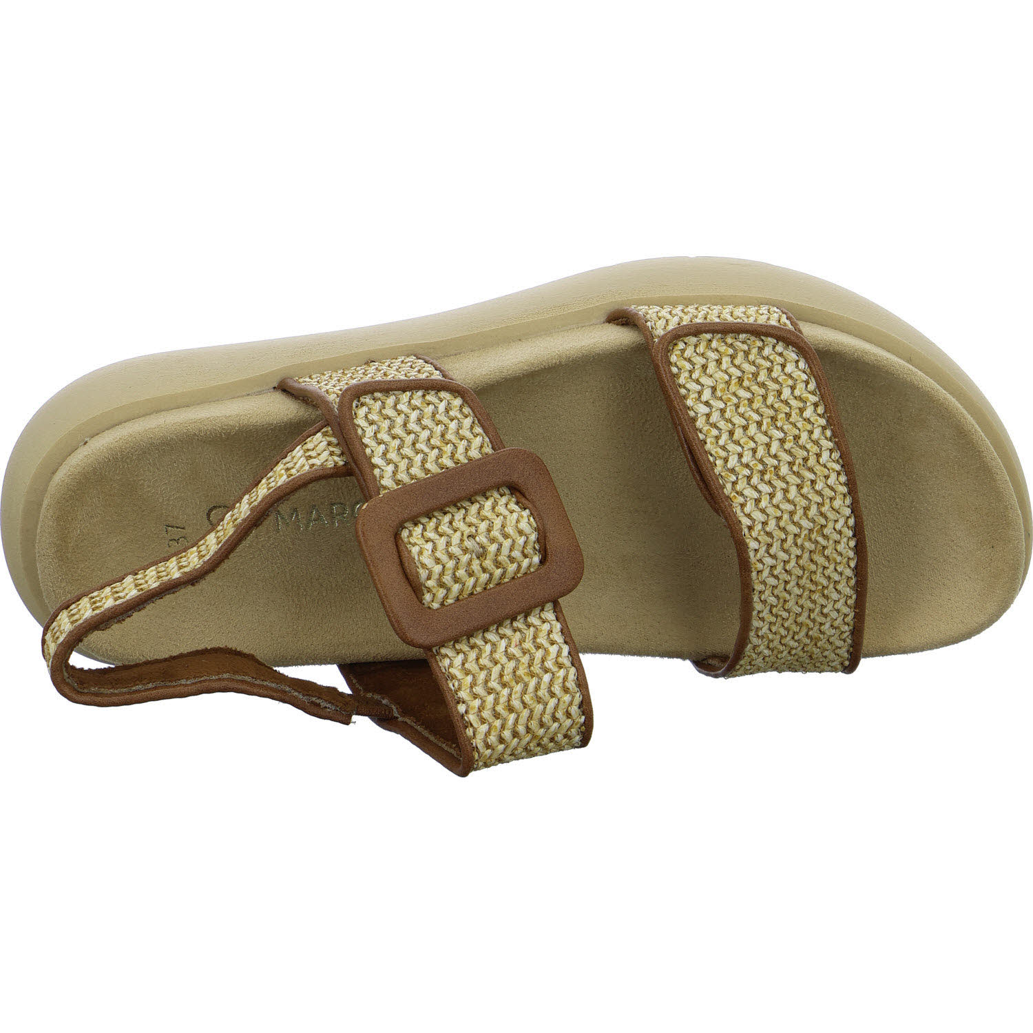 Marco Tozzi Damen Sandalen 2-28421-46/392 2-28421-46 cognac comb normal