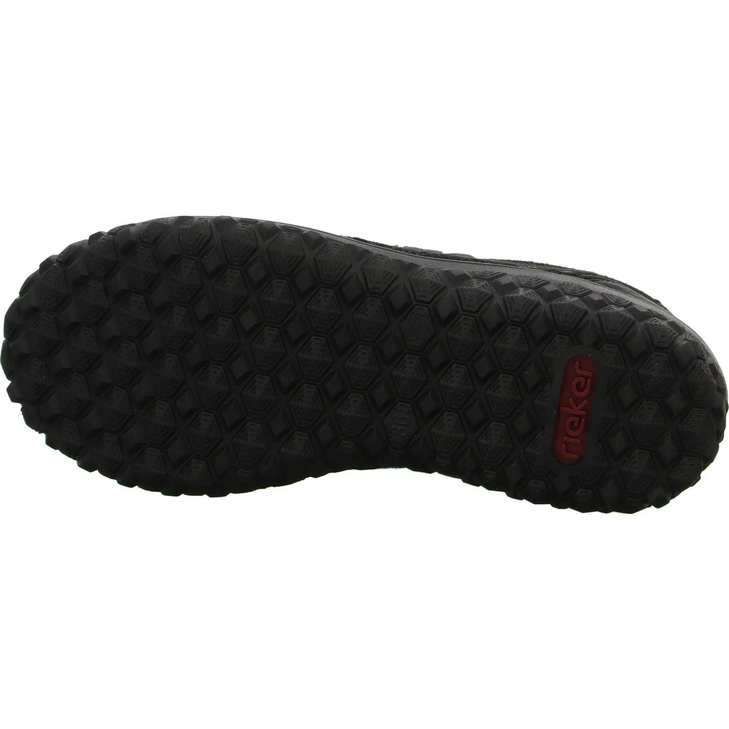 Rieker Damen Schnürschuhe 59501-00 59501 schwarz/schwarz-reptil H (extra weit)