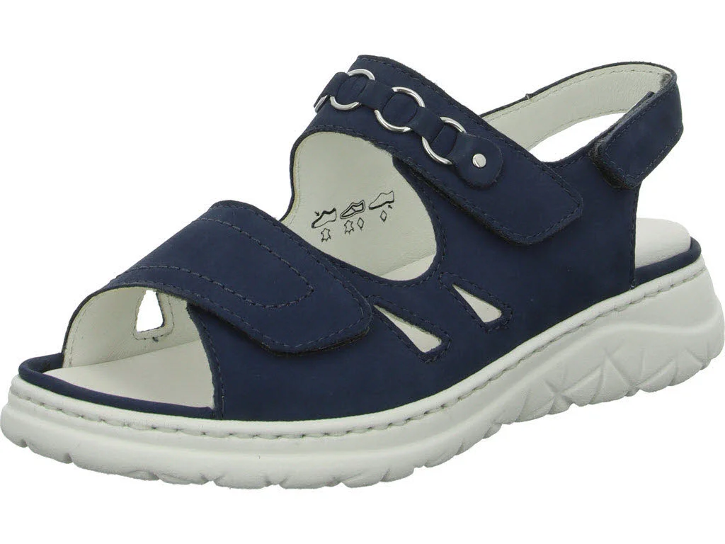Element 1 von 8 (Bild) – Waldläufer Damen Sandalen 756003-191/206 H-Joline jeans H (weit)
