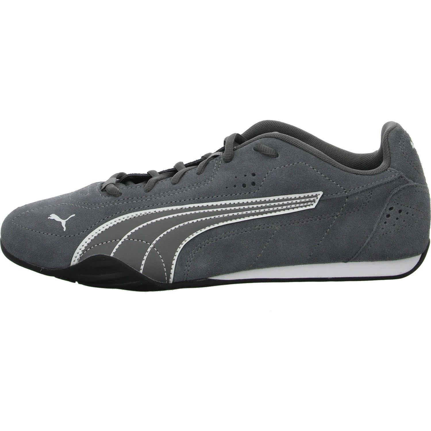 Puma Herren Schnürschuhe 402681 PUMA CATCH SD cool dark gray - puma white normal
