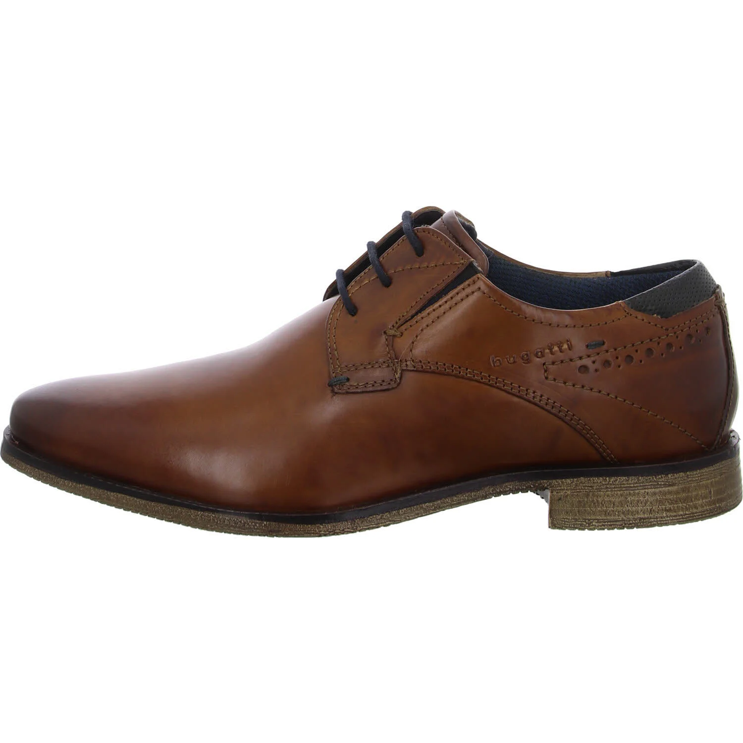 Bugatti men Herren Schnürschuhe 311251011100-6300 Nicolo ExKo cognac normal