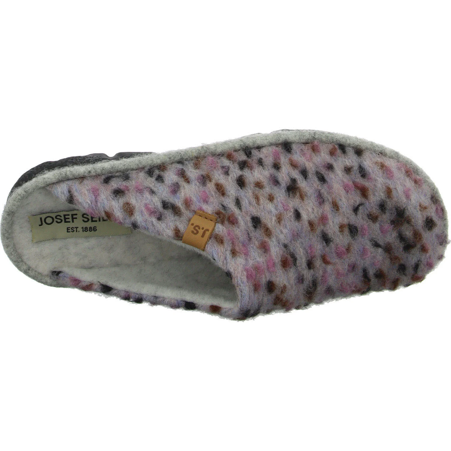 Josef Seibel Damen Winterpantoffel 55409MA909/042 Lilli 09 rosa-multi normal