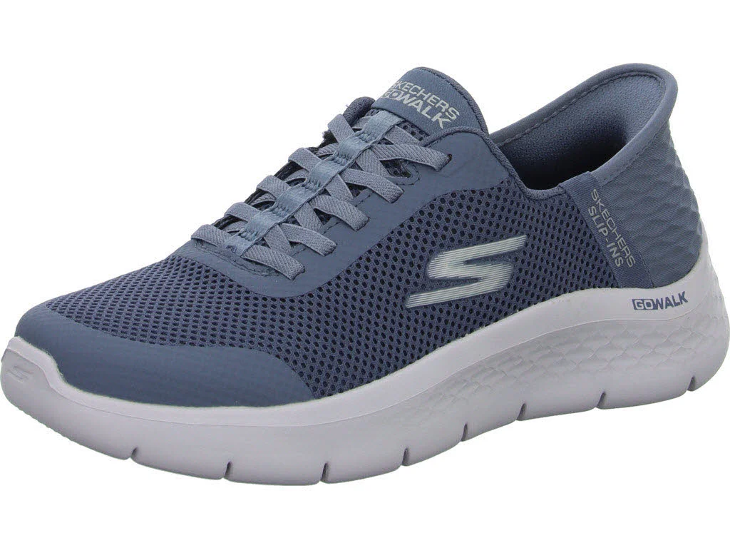 Skechers Damen Slipper 124836 BLU GO WALK Flex - Grand Entry blue normal