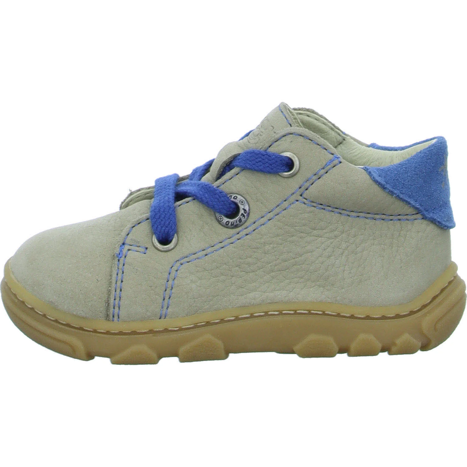 Element 6 von 8 (Bild) – Ricosta Kinder Halbschuhe zum Schnüren 50 1300202/650 ZUMA kies/blau WMS mittel