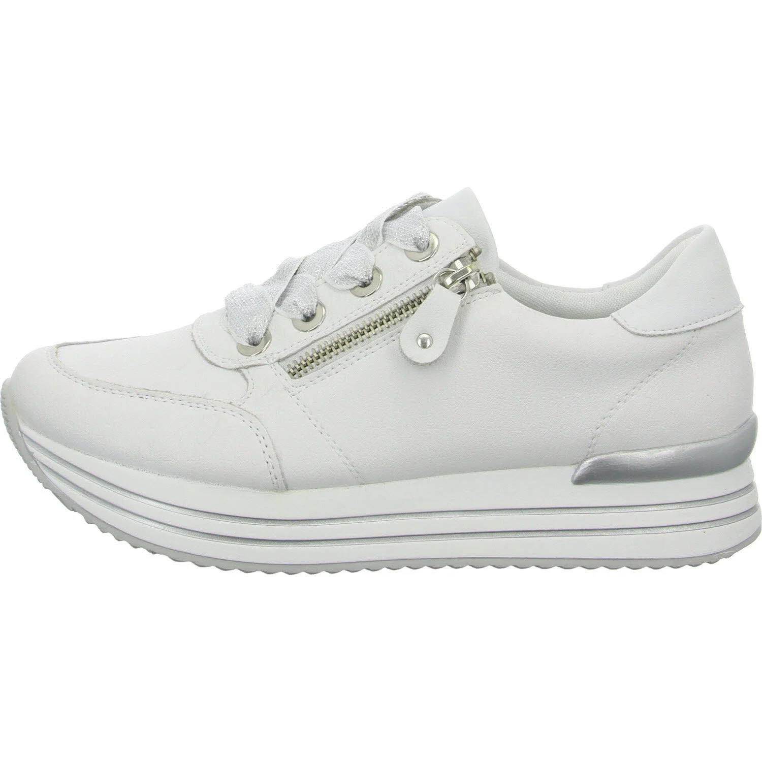 Element 6 von 8 (Bild) – Remonte Damen Schnürschuhe D1302-82 D1302 weiss/weiss G (weit)