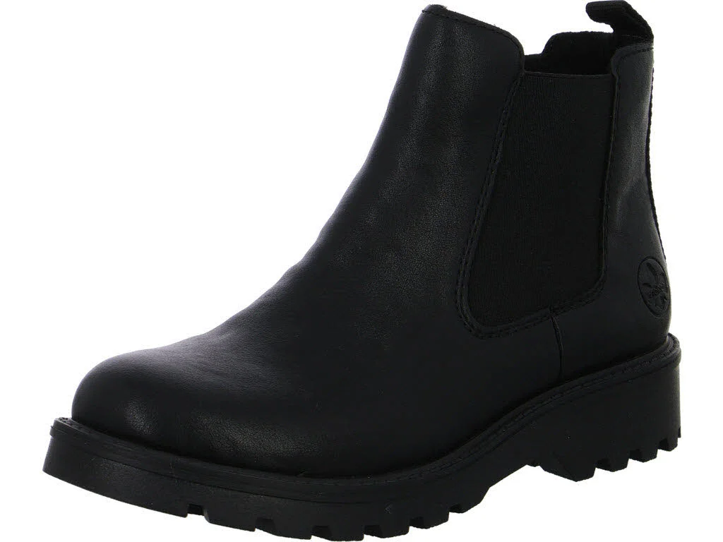 Rieker Damen Stiefelette warm 73250-01 73250 schwarz F 1/2 (normal)