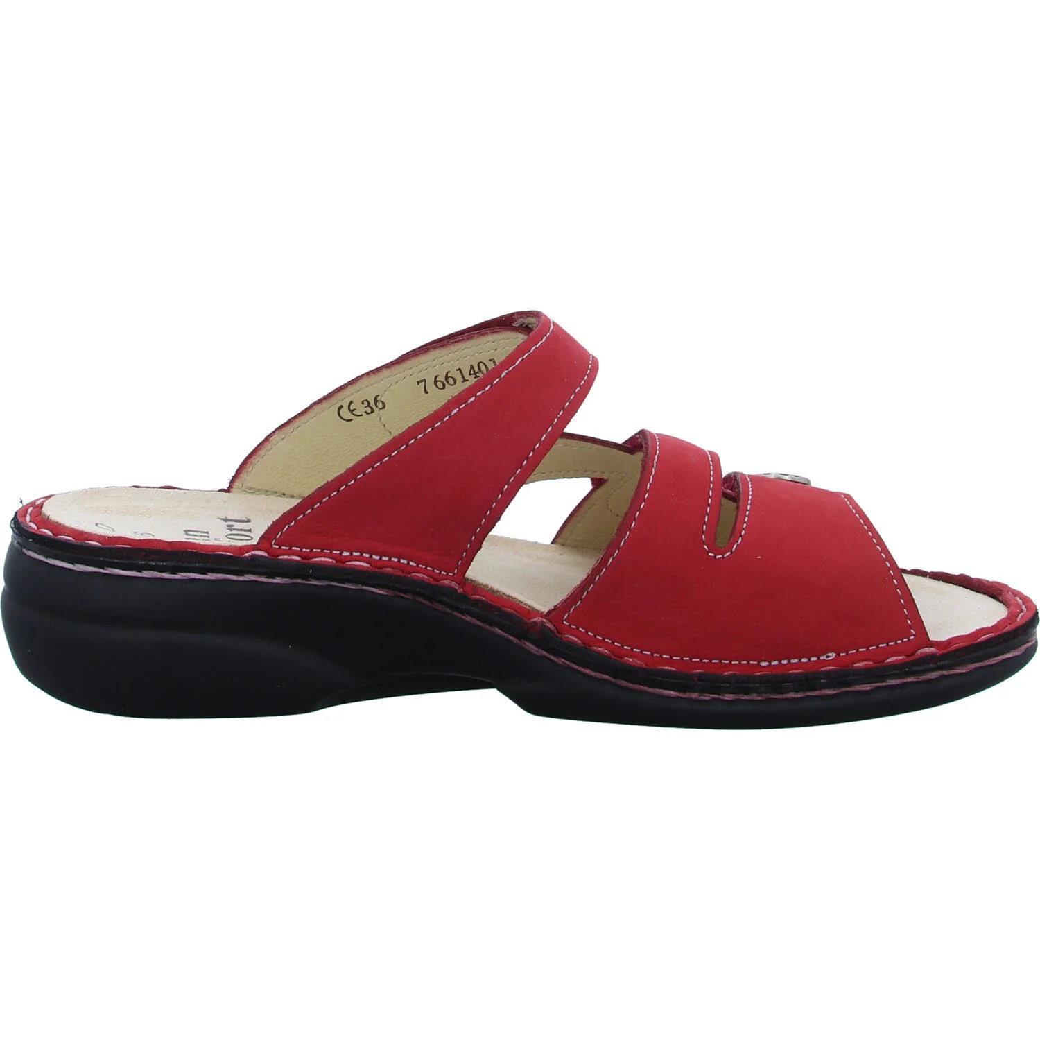 Finn Comfort Damen Pantoletten 82568-007351 Ventura-S Monzared weit