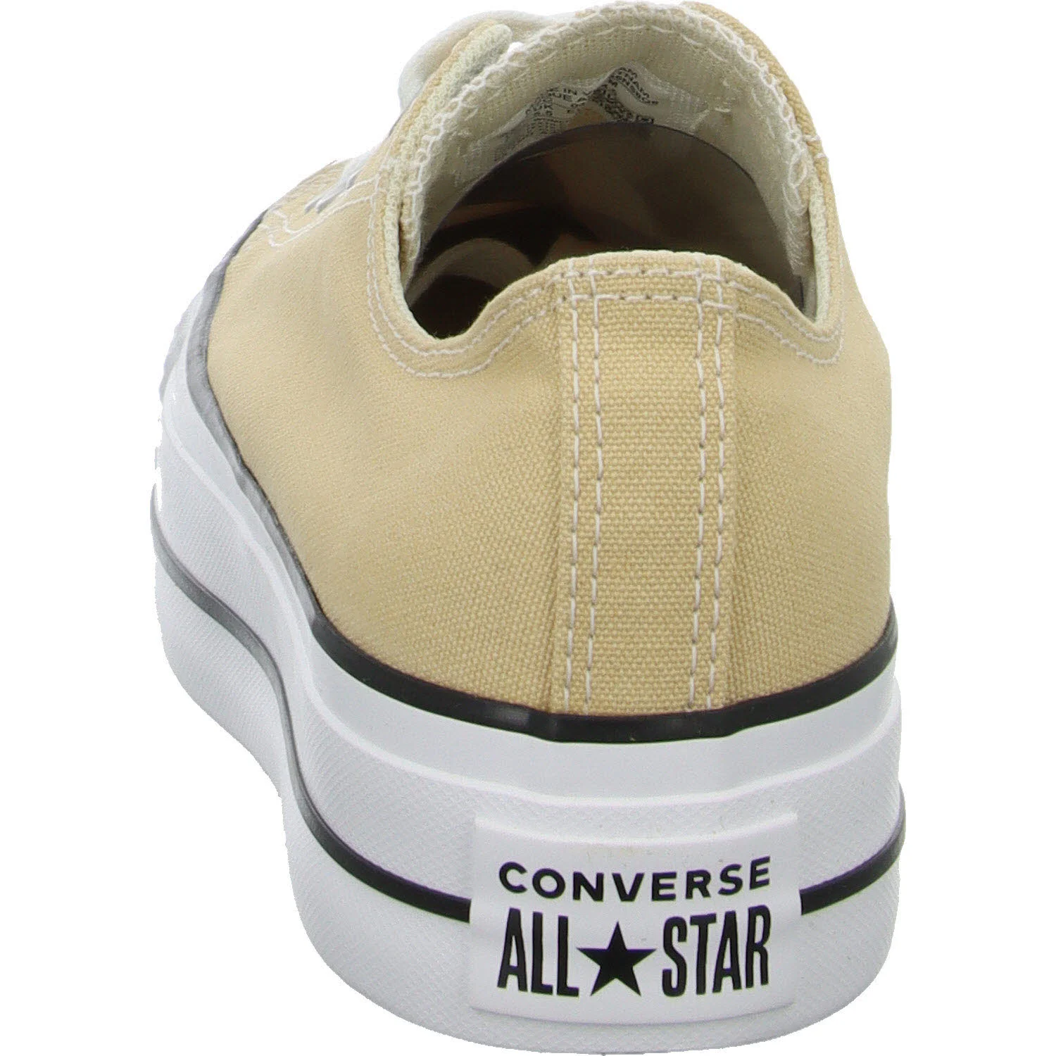 Converse Damen Schnürschuhe A11877C/248 CTAS Lift OX coastal dune/white/black normal