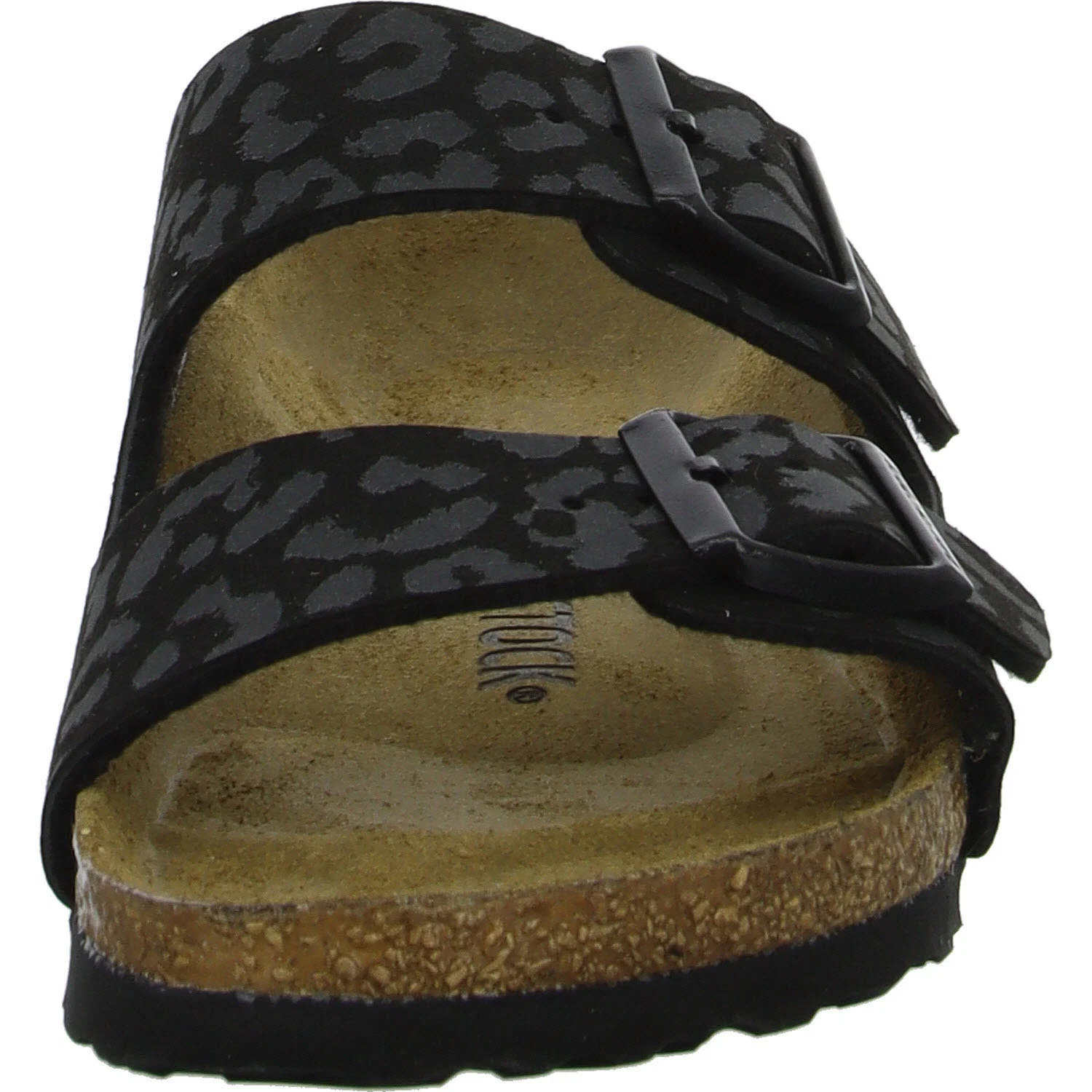 Element 3 von 8 (Bild) – BIRKENSTOCK Pantoletten 1030563 Arizona leo black schmal