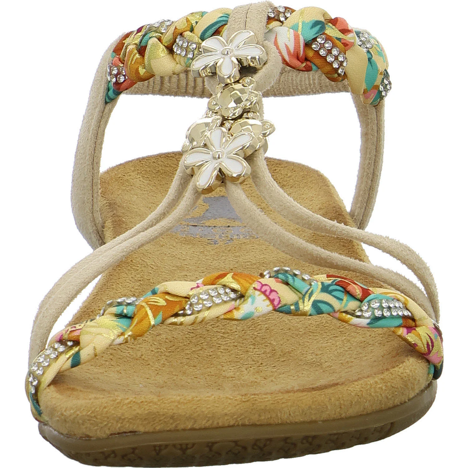 2go Fashion Damen Sandalen 8018830-4 8018830 beige normal