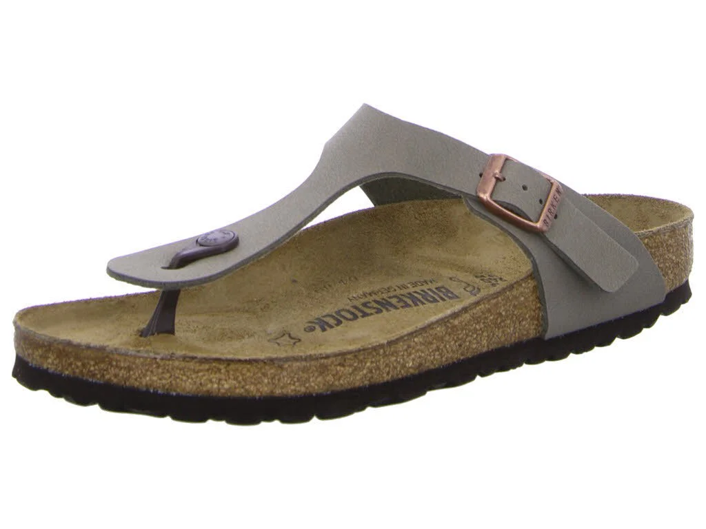 BIRKENSTOCK Pantoletten 43391 Gizeh stone normal