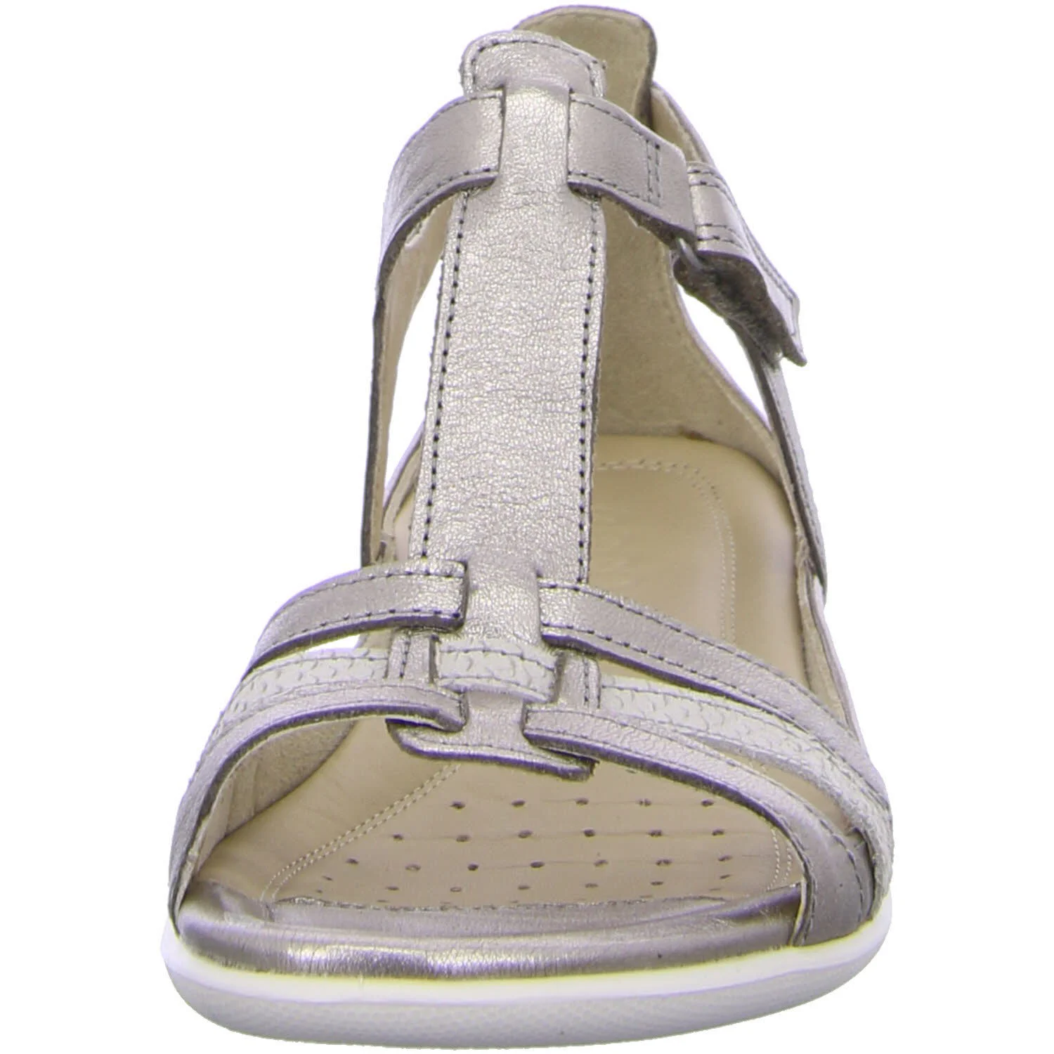 Element 3 von 7 (Bild) – Ecco Damen Sandalen 240873/57462 Flash warm grey metallic/moon rock normal