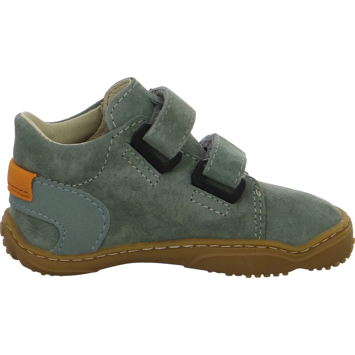 qnuffs Kinderschuh zum Schlupfen QN 0010132/570 Buche salbei/river WMS mittel