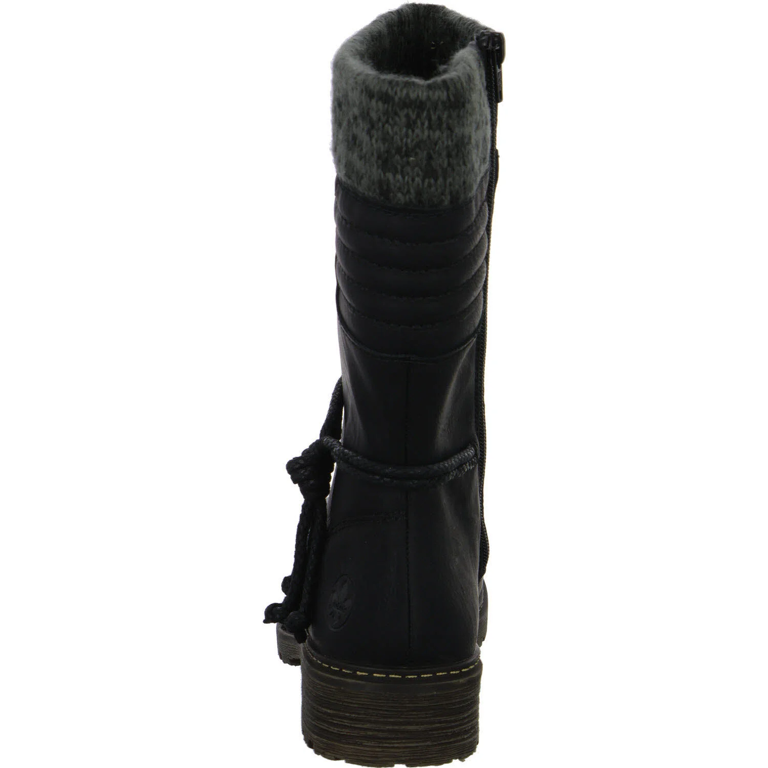 Rieker Damen Stiefelette warm Z4755-00 Z4755 schwarz/anthrazit F (normal)