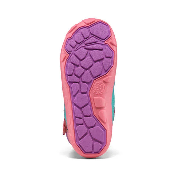 Affenzahn Kinder Winterstiefel 01248-40147 Schneestiefel Vegan Snowy Eule pink, türkis, bunt normal