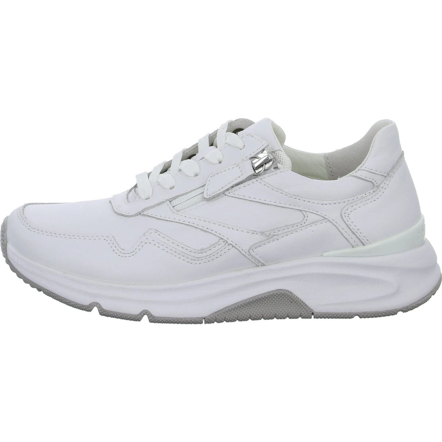Element 5 von 7 (Bild) – Gabor Rollingsoft Damen Schnürschuhe 86.896.51 86.896 weiss G (normal)