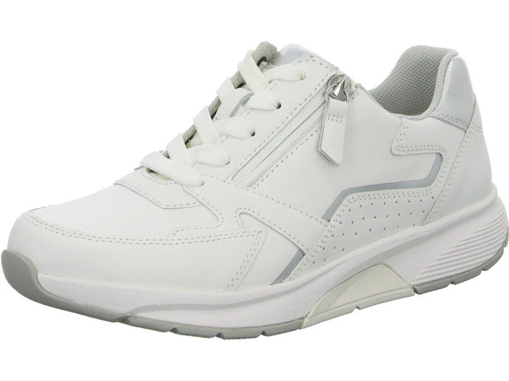 Gabor Rollingsoft Damen Schnürschuhe 86.878.52 86.878 white/silver G (normal)