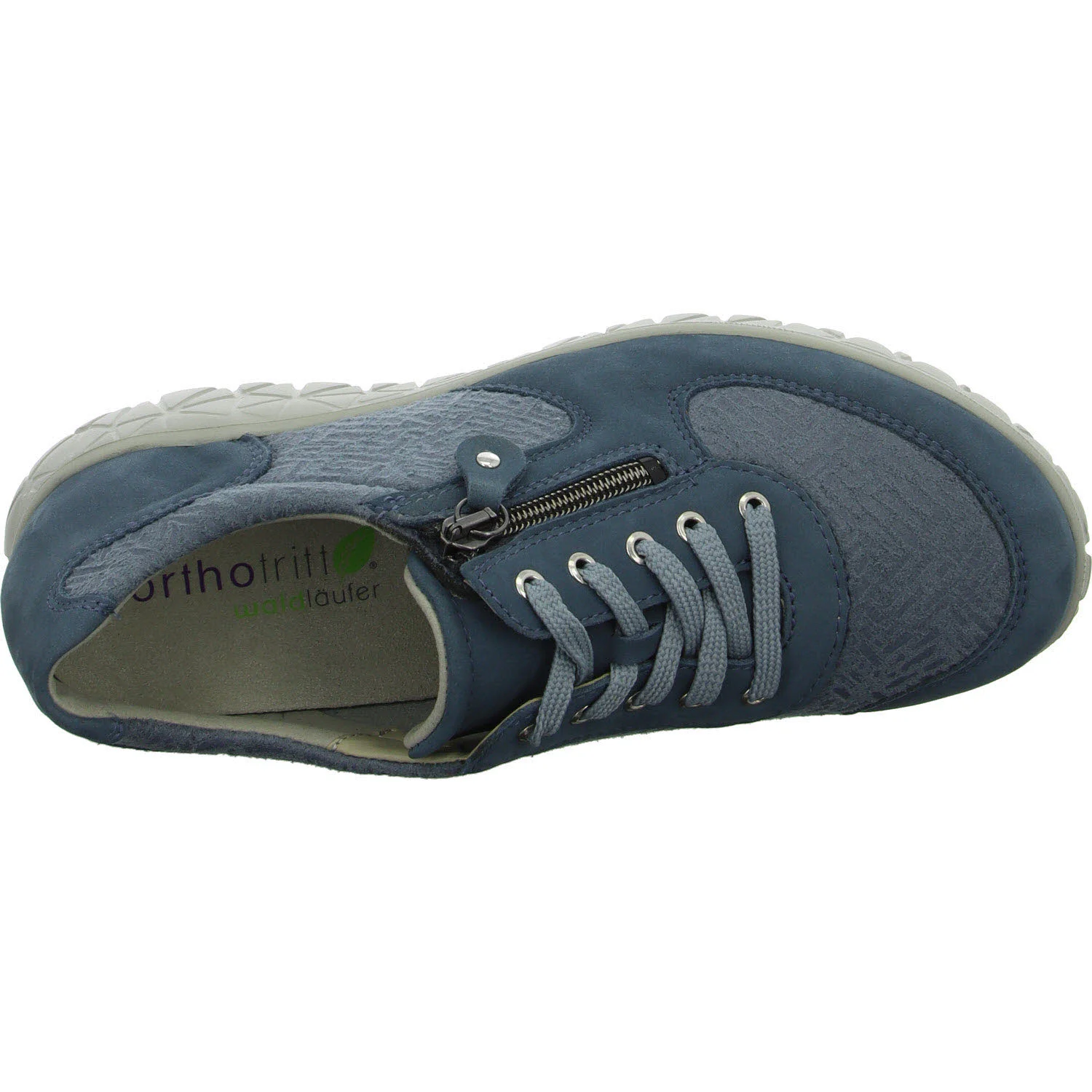 Element 8 von 8 (Bild) – Waldläufer Damen Schnürschuhe H89001-227/263 Havy Soft denim H (weit)