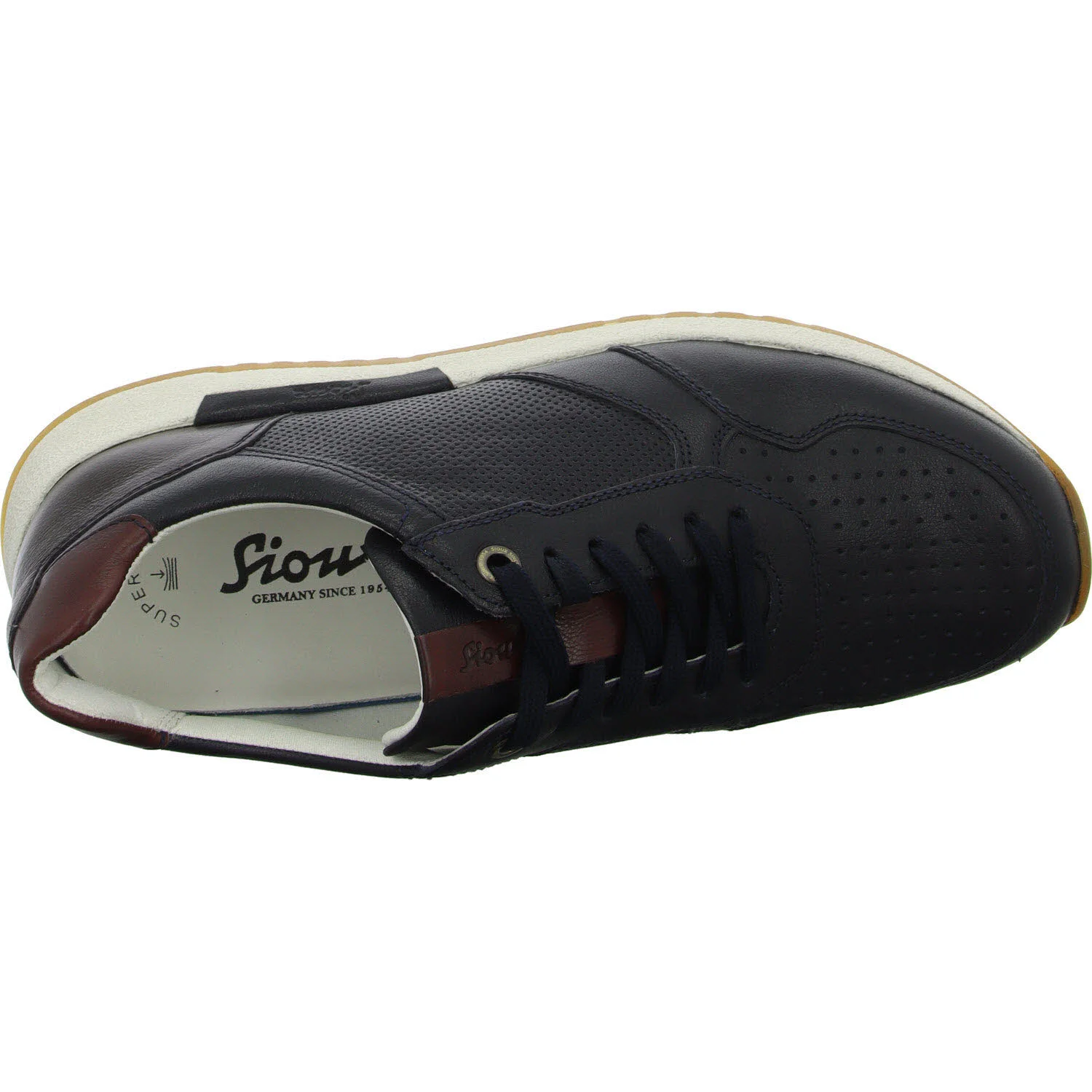 Sioux Herren Schnürschuhe 12241 Rojaro-718 profondo/testa-di-m G (normal)