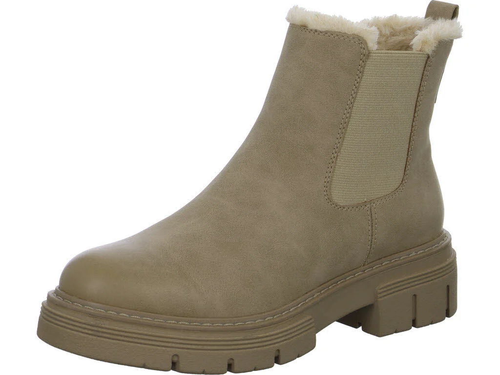 Marco Tozzi Damen Stiefelette warm 2-26441-45-341 2-26441-45 taupe normal