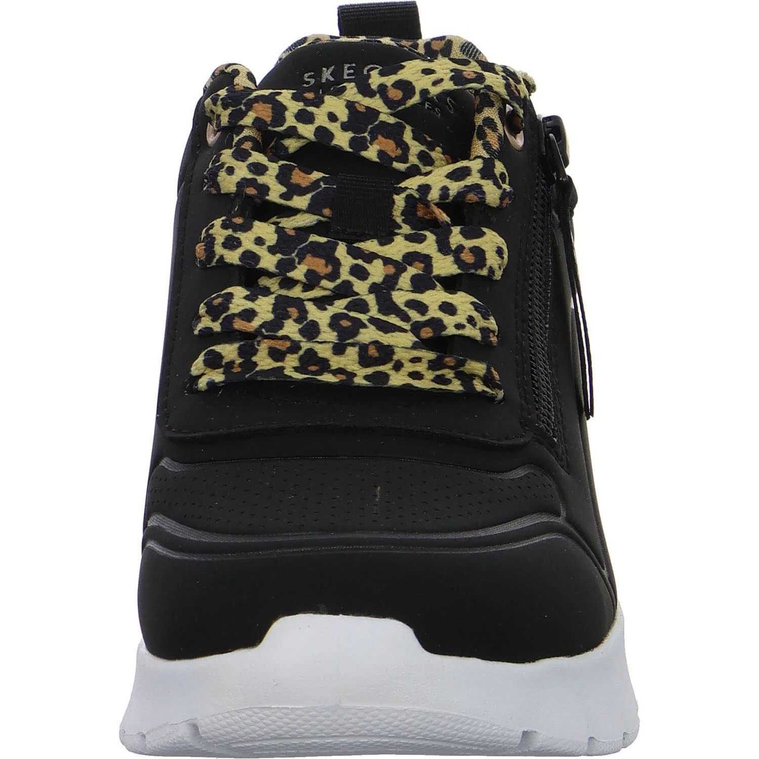 Skechers Kinder Halbschuhe zum Schnüren 310708L BLK UNO Lite 2.0 - Leopard Stride black normal