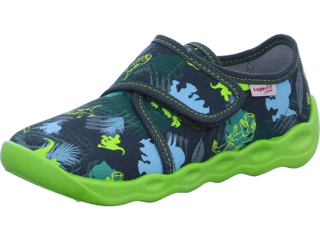 Element 1 von 8 (Bild) – Superfit Kinder Hausschuhe 1-006273-2010 Bubble grau/mehrfarbig WMS mittel