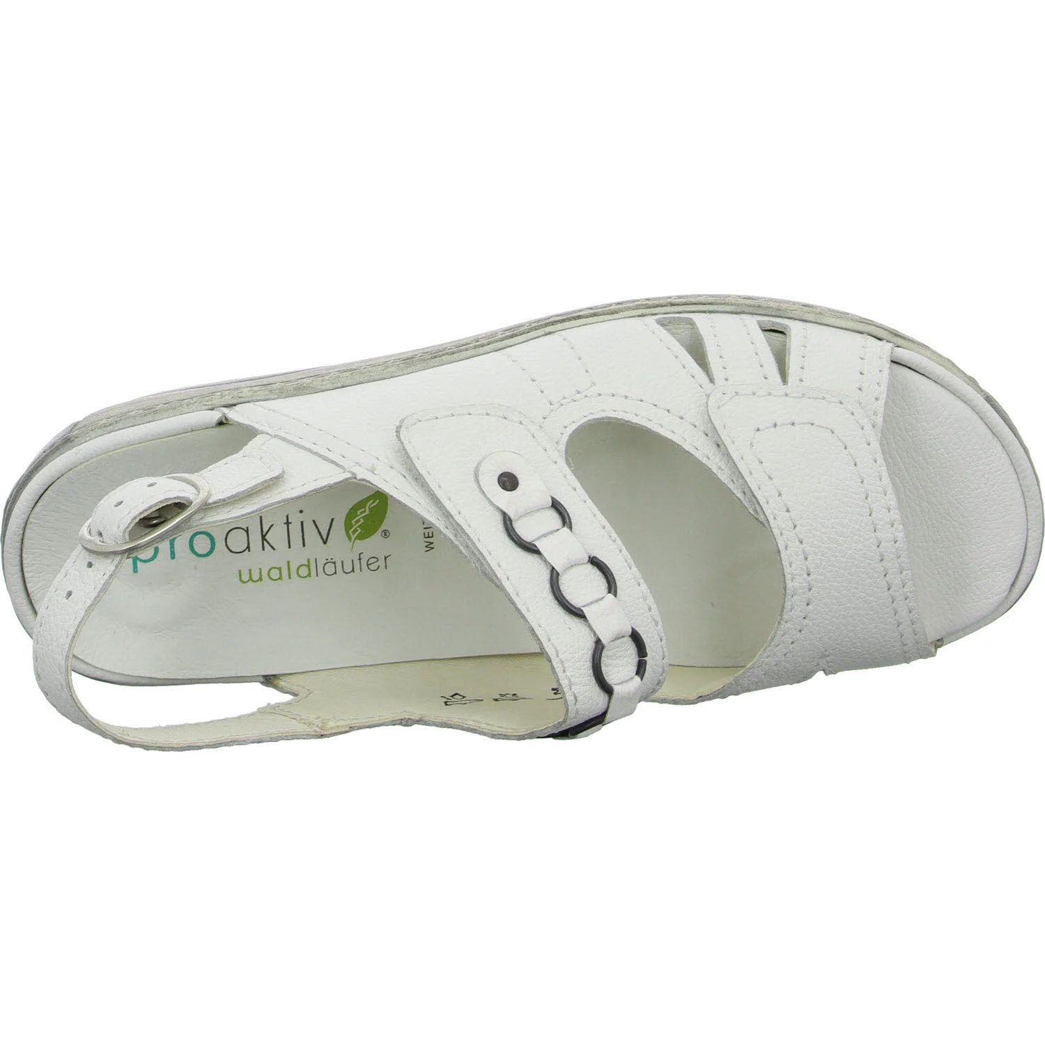 Element 8 von 8 (Bild) – Waldläufer Damen Sandalen 210004-139/150 Garda weiß G (normal)