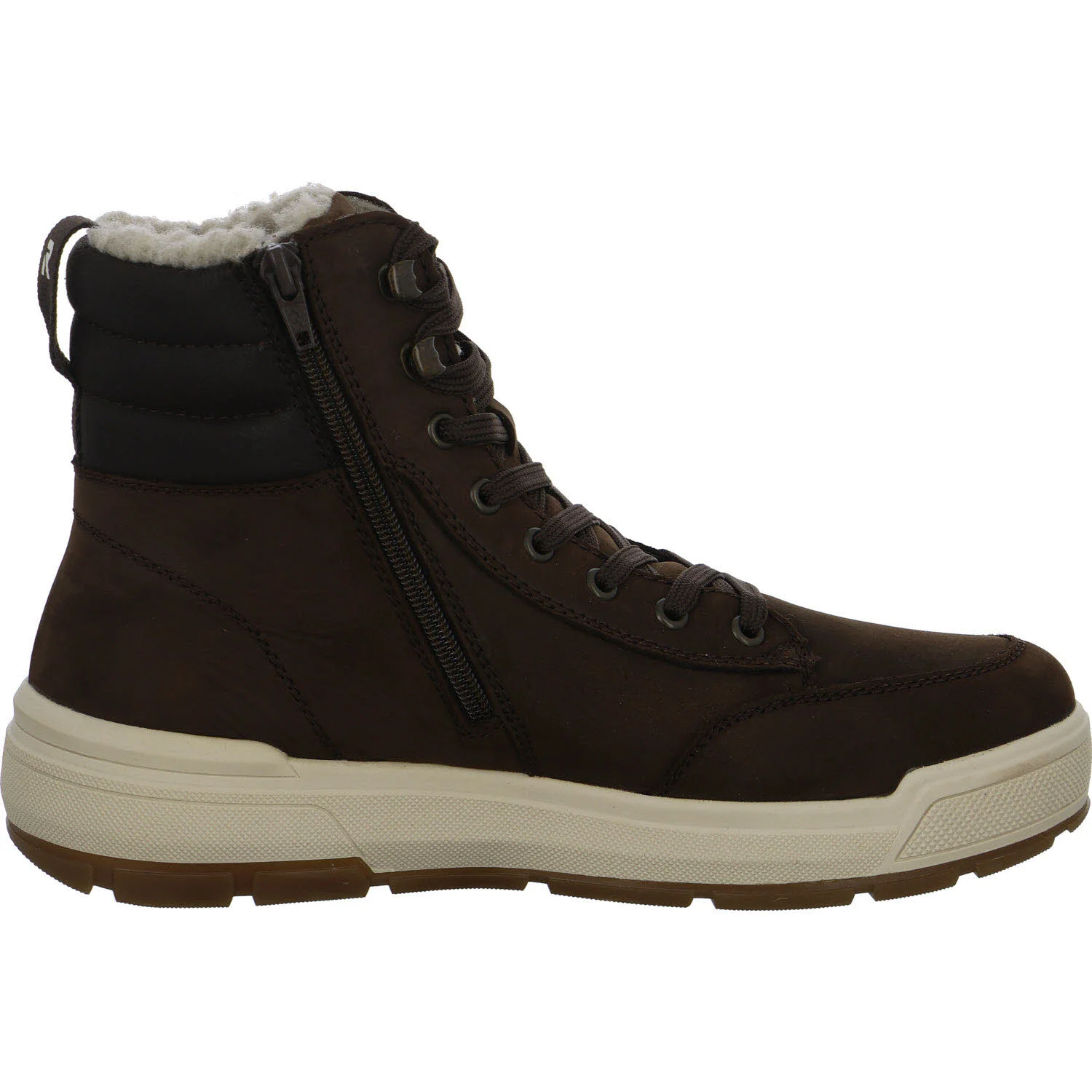 Rieker Herren Schnürstiefel warm U0071-25 U0071 cigar/braun/schwarz G 1/2 (weit)