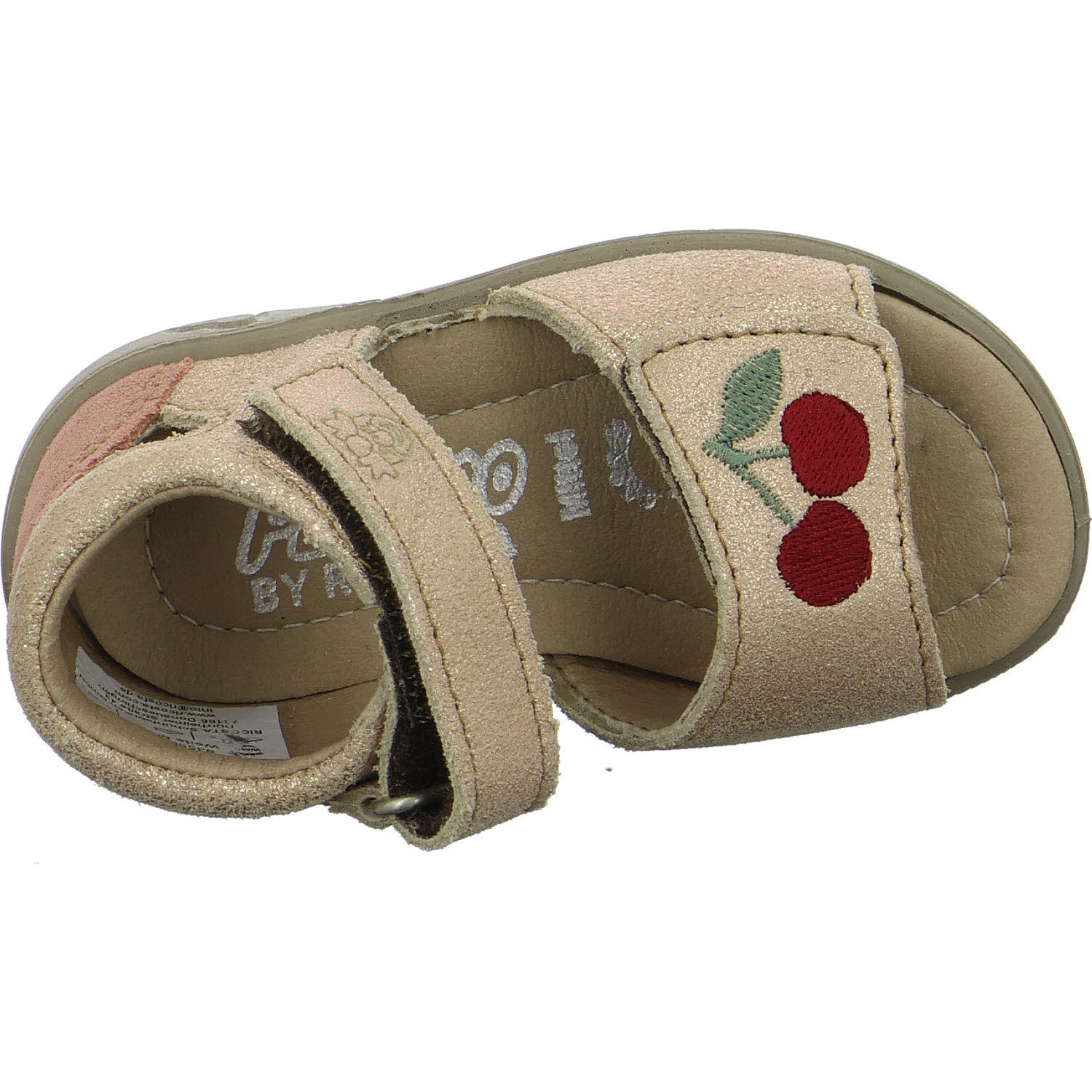 Ricosta Kinder Sandalen 50 2202002/620 Mimi bronce (Kirsche) WMS mittel