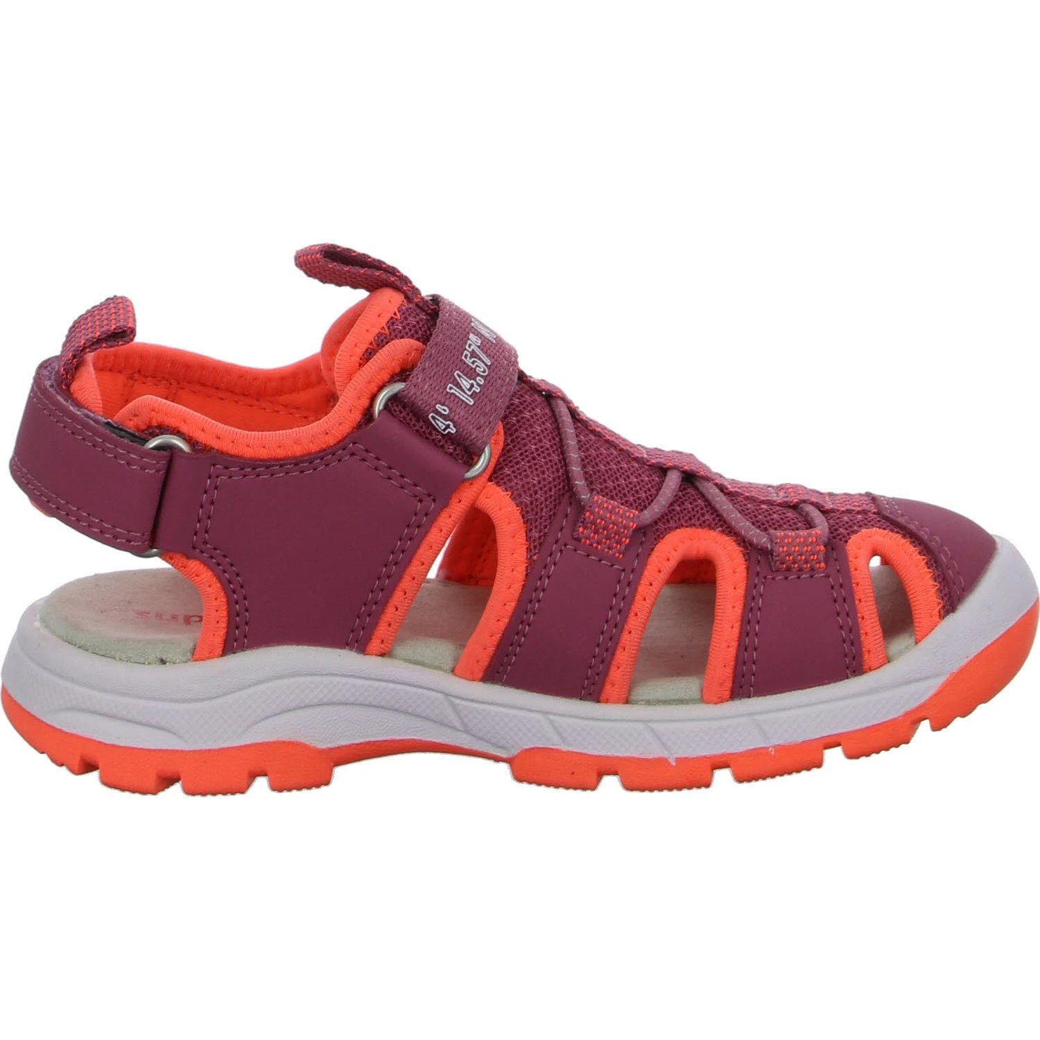 Element 7 von 8 (Bild) – Superfit Kinder Sandalen 1-009027-5500 TORNADO PINK/ORANGE WMS mittel
