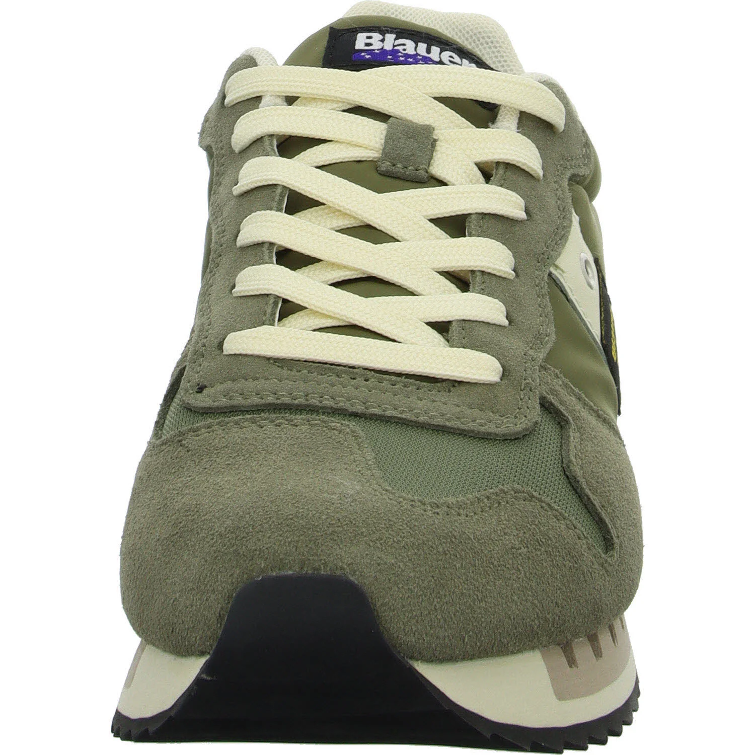Blauer Herren Schnürschuhe S5QUEENS01/MES QUEENS military/beige normal