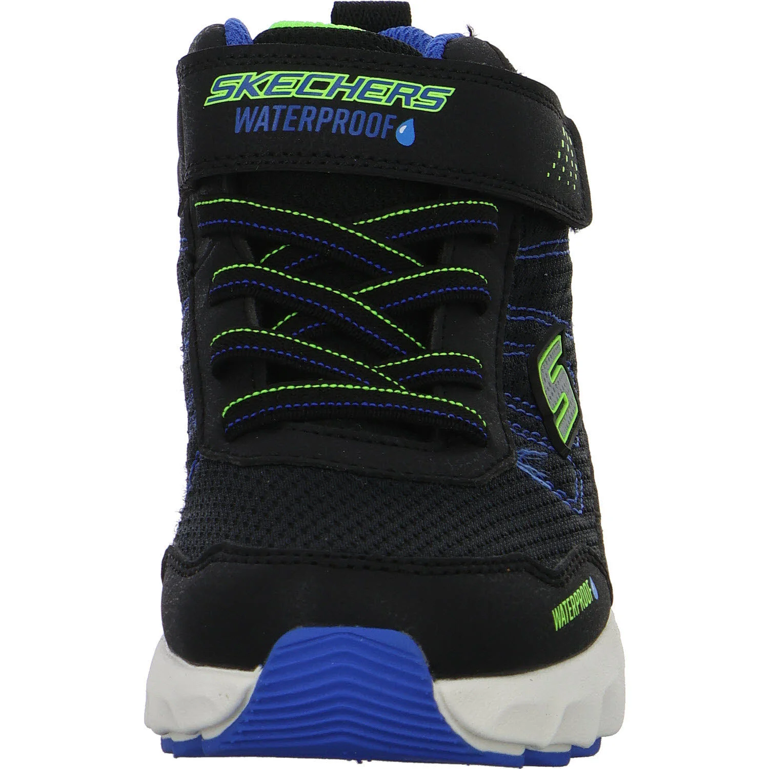 Skechers Kinder Schaftstiefel 406336L BKBL Elite Sport Tread - Aquavek HI black/blue normal