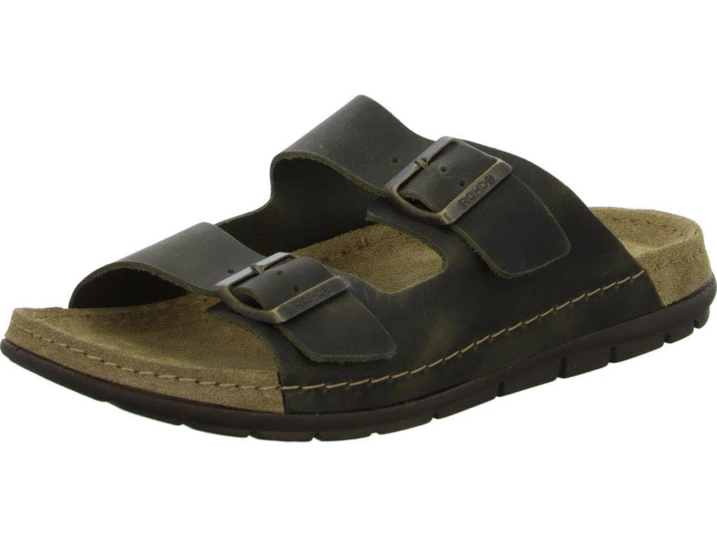 ROHDE Pantoletten 5918/61 Rodigo-H olive H (weit)
